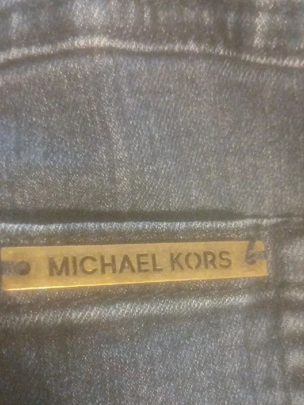 Michael Kors Women's Size 16W Blue Denim Straight Bootcut Jeans.